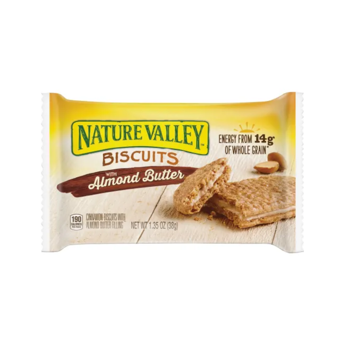 nature valley biscuits with almond butter nutrition